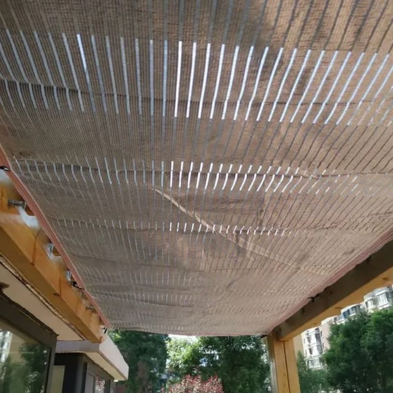 Red de protección solar de aluminio para exteriores, 55% ~ 99%, para agricultura