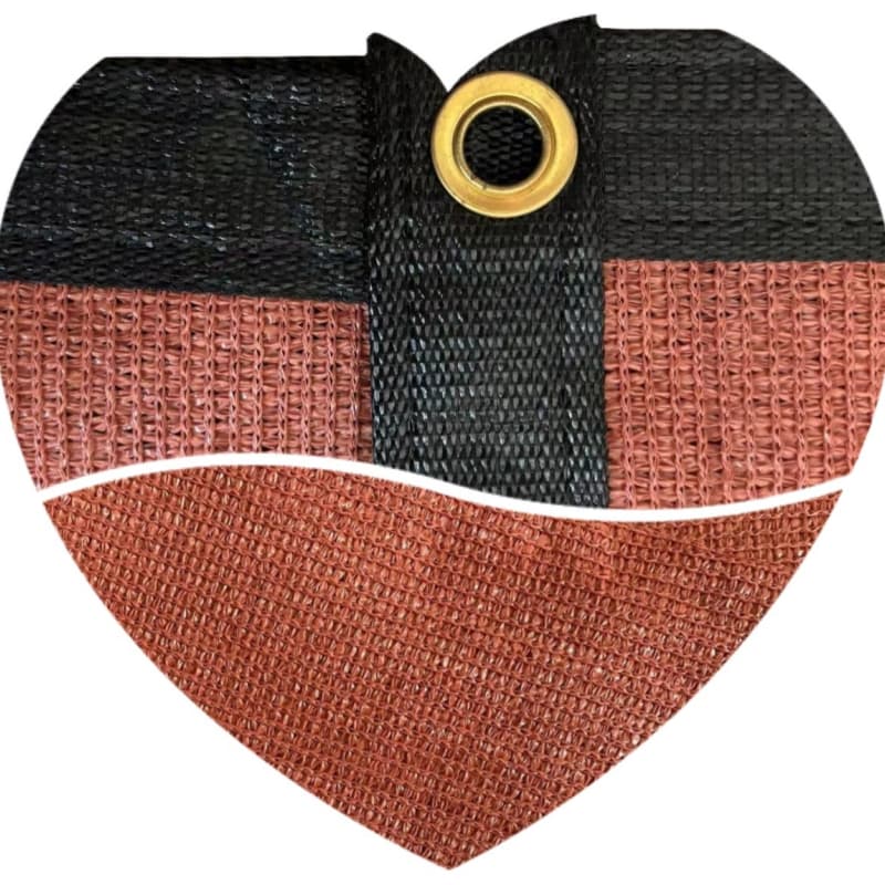 Malla de protección contra el viento y pantalla de privacidad de HDPE al por mayor