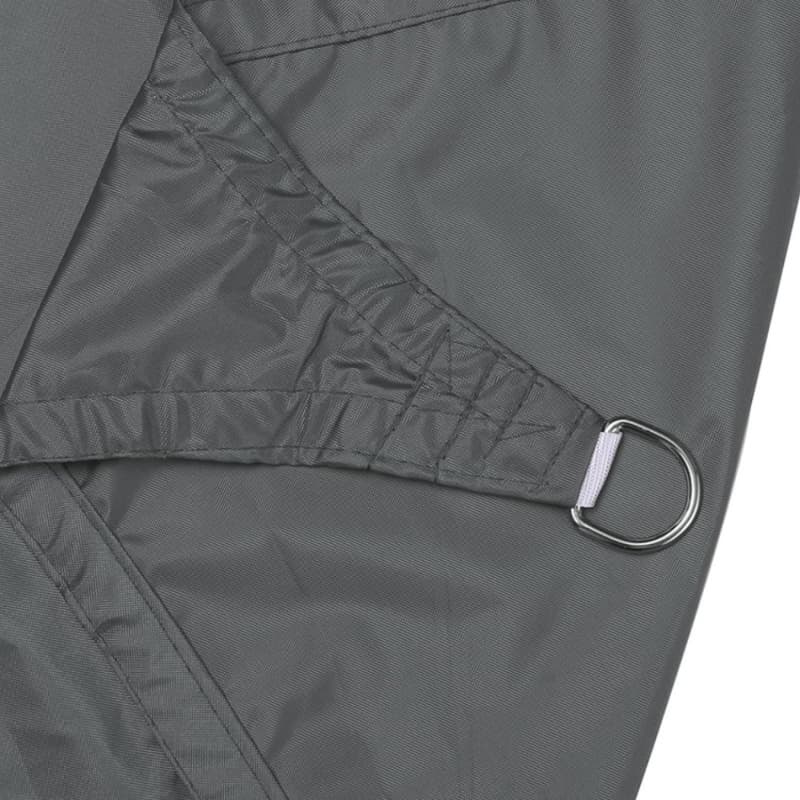 Vela de sombra triangular y rectangular impermeable para exteriores