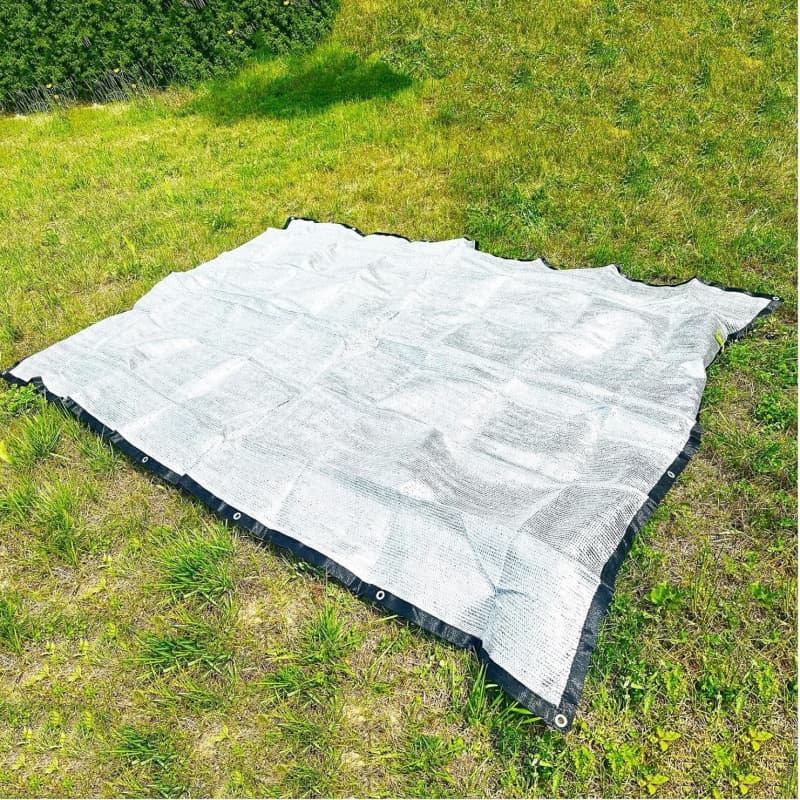 UV-Resistant Aluminum Sun Shade Fabric