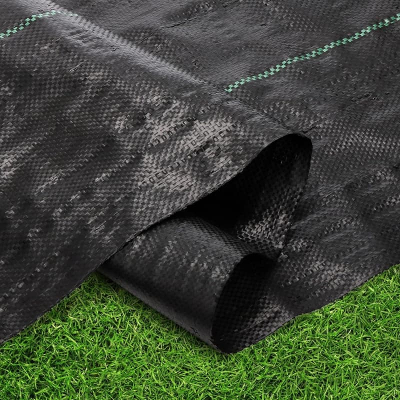 Heavy-duty weed control fabric for landscaping