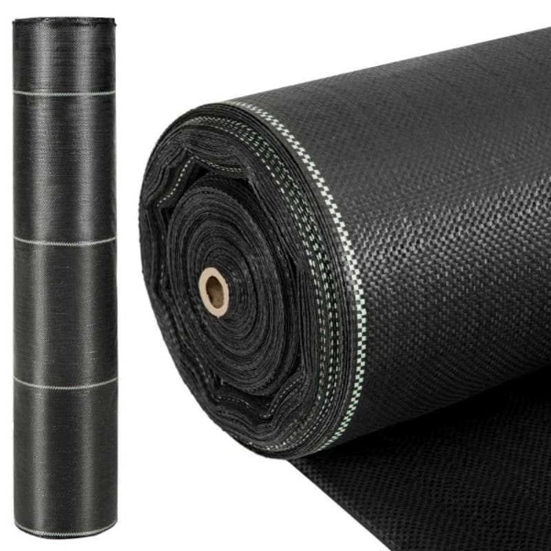 UV-resistant weed barrier fabric
