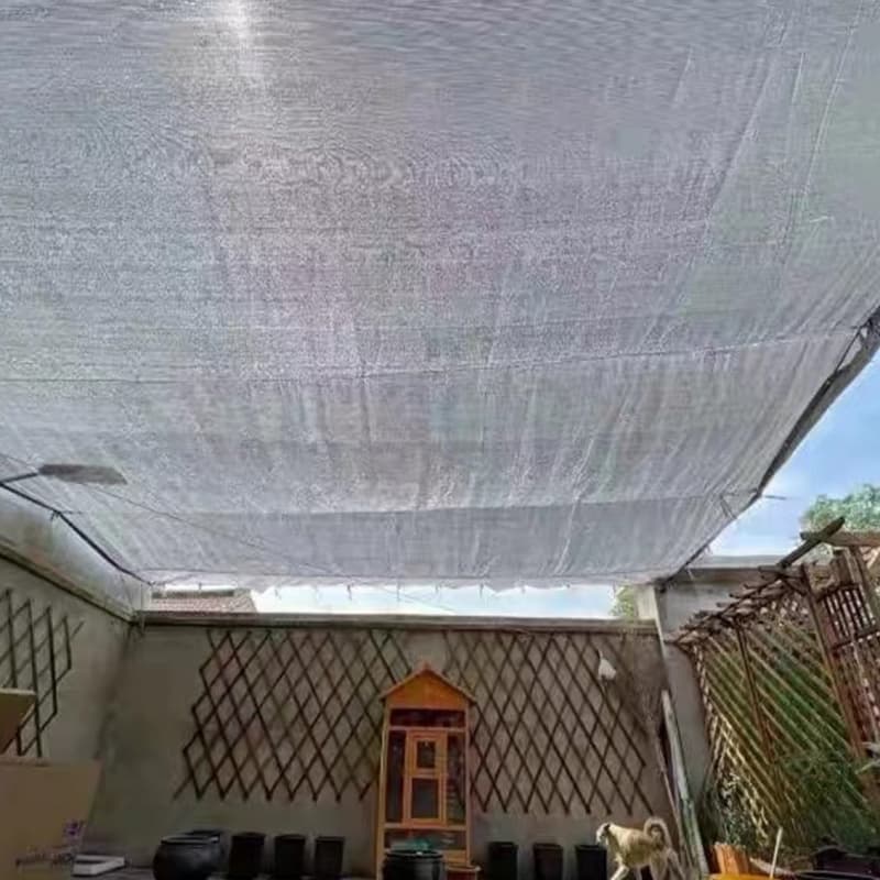 Malla de protección solar de papel de aluminio de alta calidad para invernaderos