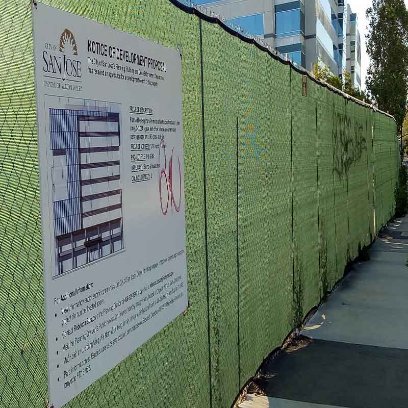 Mercado de EE. UU. 95% Rollo de 4 pies x 150 pies Clasificación de sombra Malla de privacidad Malla de privacidad Malla de cerca Malla de pantalla Malla cortavientos