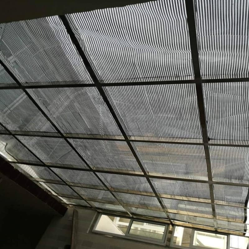 UV-resistant aluminum sun shade cover