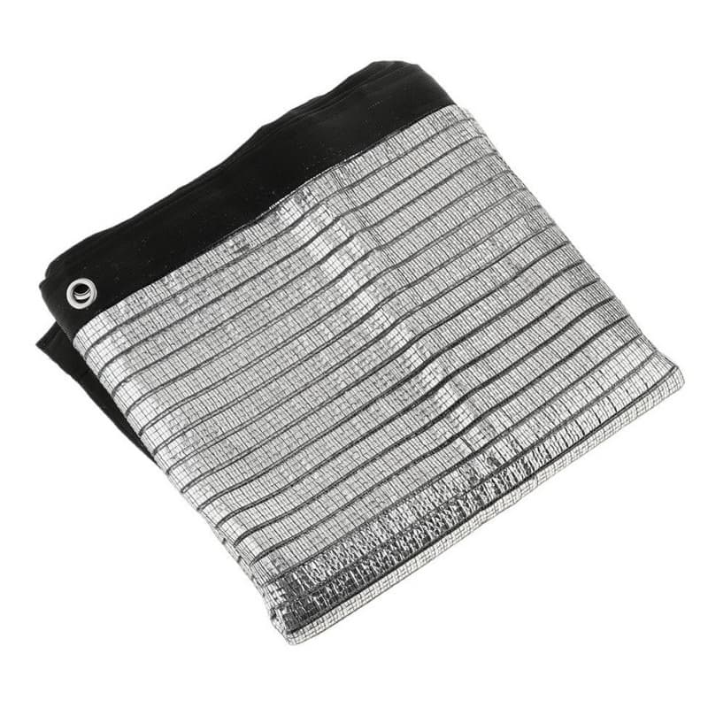 Aluminum shade net for outdoor use