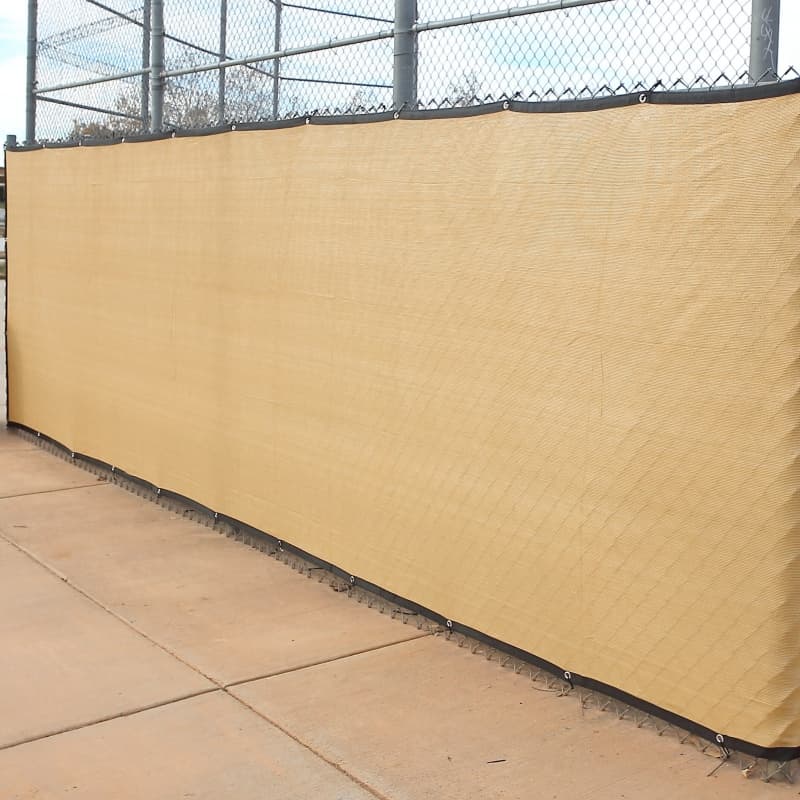 beige balcony net