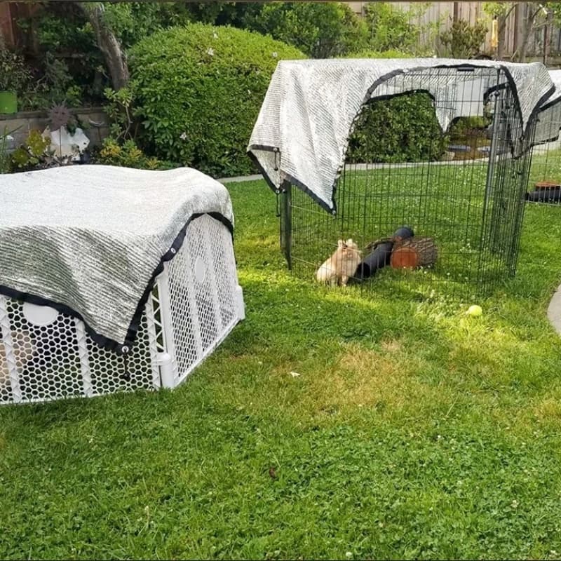aluminum shade net