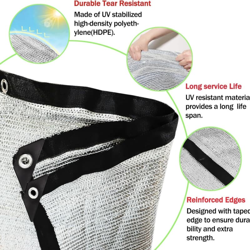 aluminum shade net