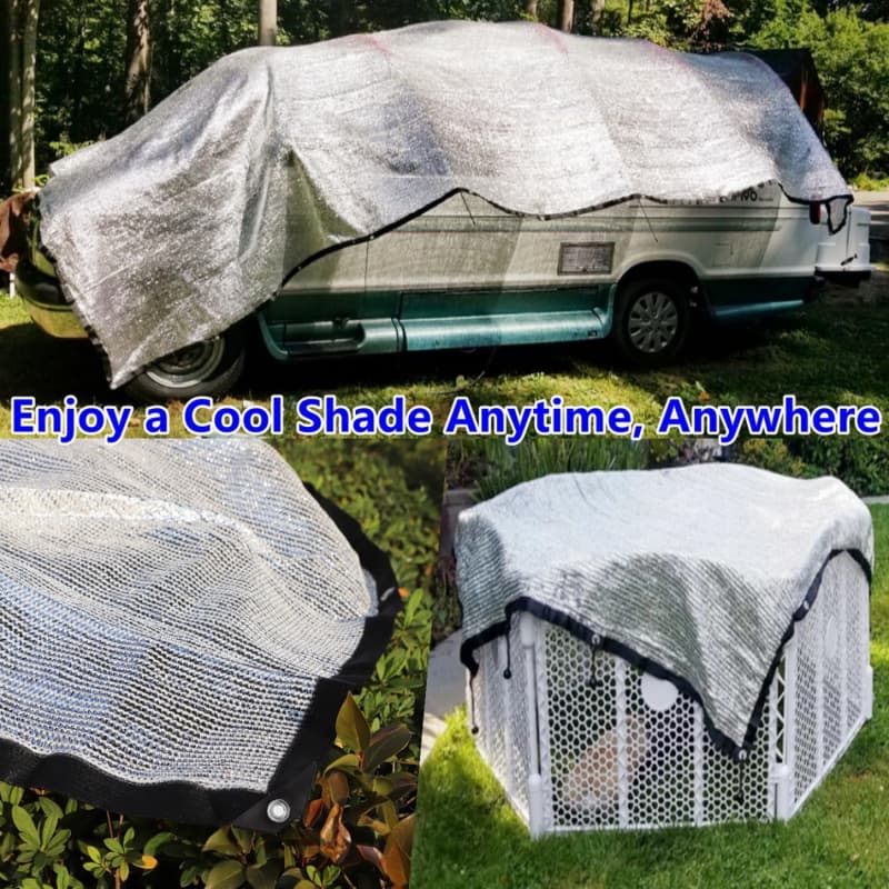 aluminum shade net