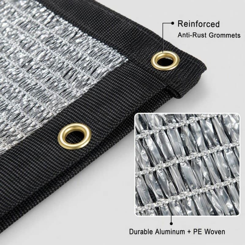 aluminum shade net