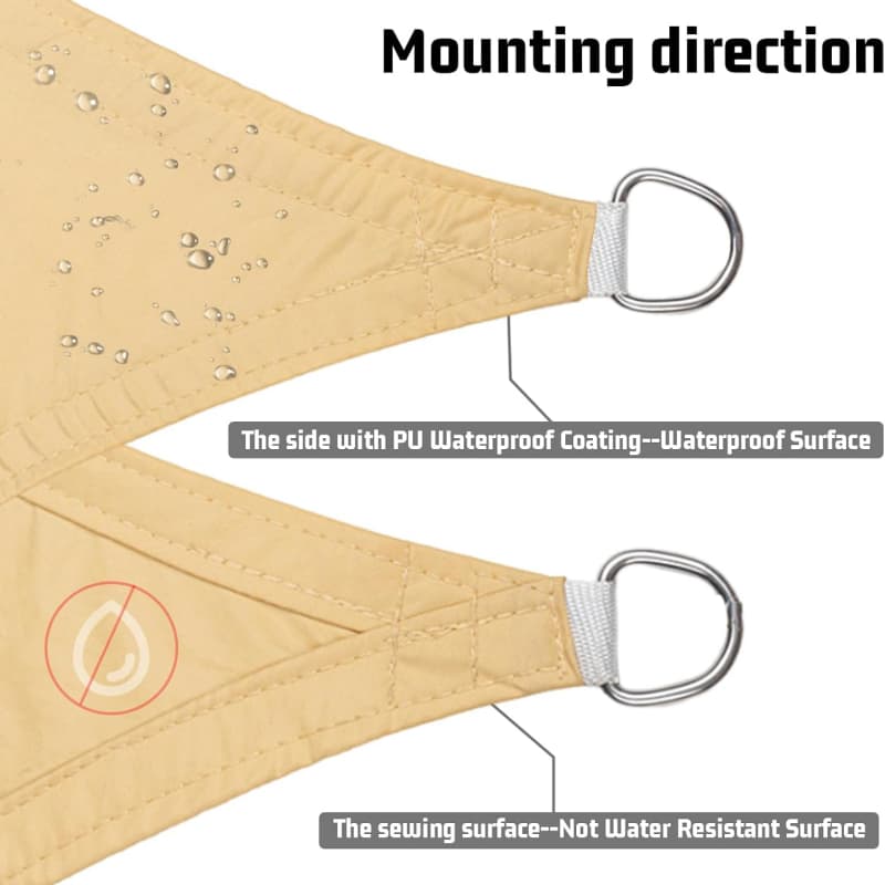 waterproof shade sail