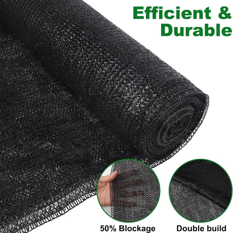 Malla de sombreo de HDPE negra: desmontando los mitos sobre el calor y la solución definitiva de sombreado para múltiples escenarios
