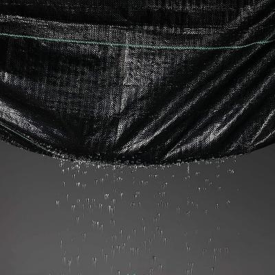 Estera tejida de polipropileno para control de malezas, tela antihierba para paisajismo